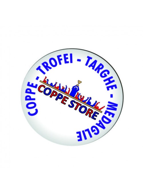 Etichetta Resinata con logo, testo o immagine diam 50 mm